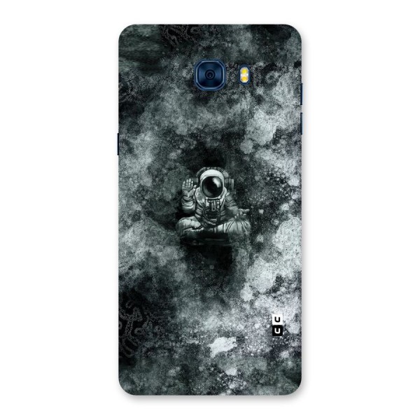 Meditating Spaceman Back Case for Galaxy C7 Pro
