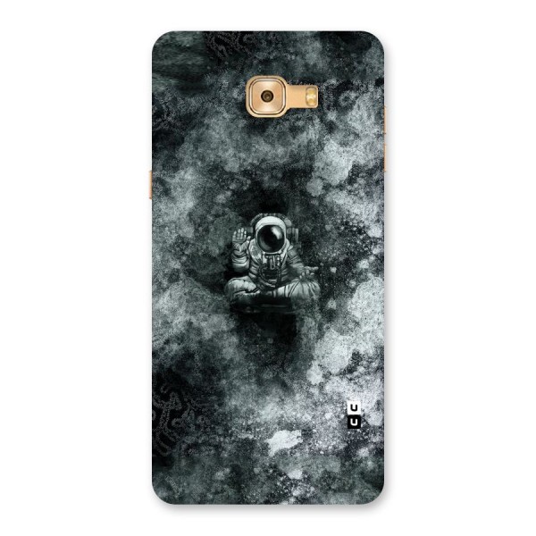 Meditating Spaceman Back Case for Galaxy C9 Pro