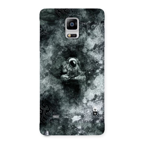 Meditating Spaceman Back Case for Galaxy Note 4
