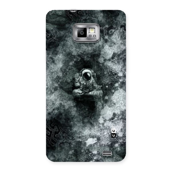 Meditating Spaceman Back Case for Galaxy S2