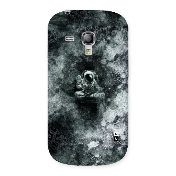 Meditating Spaceman Back Case for Galaxy S3 Mini