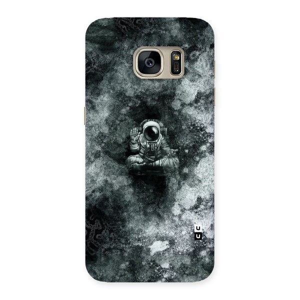 Meditating Spaceman Back Case for Galaxy S7