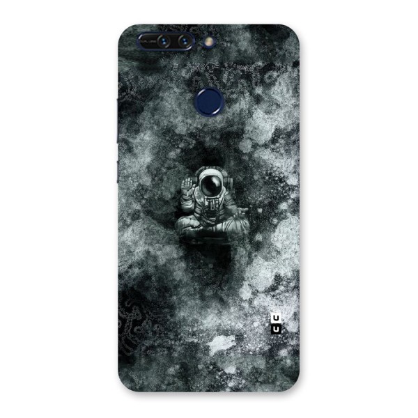 Meditating Spaceman Back Case for Honor 8 Pro