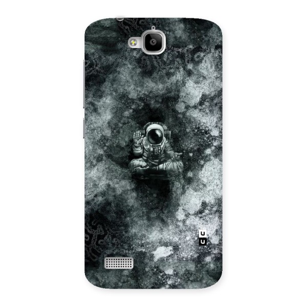 Meditating Spaceman Back Case for Honor Holly