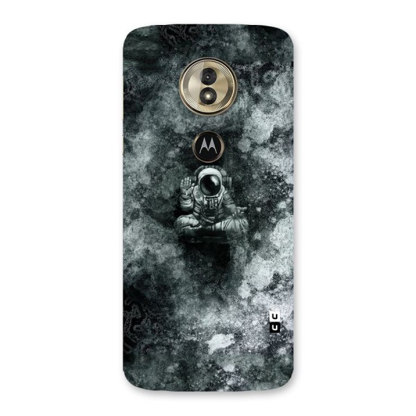 Meditating Spaceman Back Case for Moto G6 Play