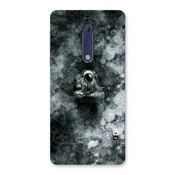 Meditating Spaceman Back Case for Nokia 5