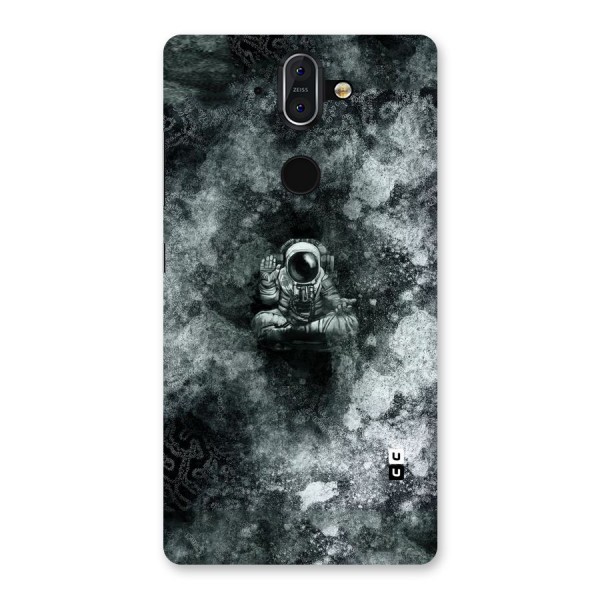 Meditating Spaceman Back Case for Nokia 8 Sirocco