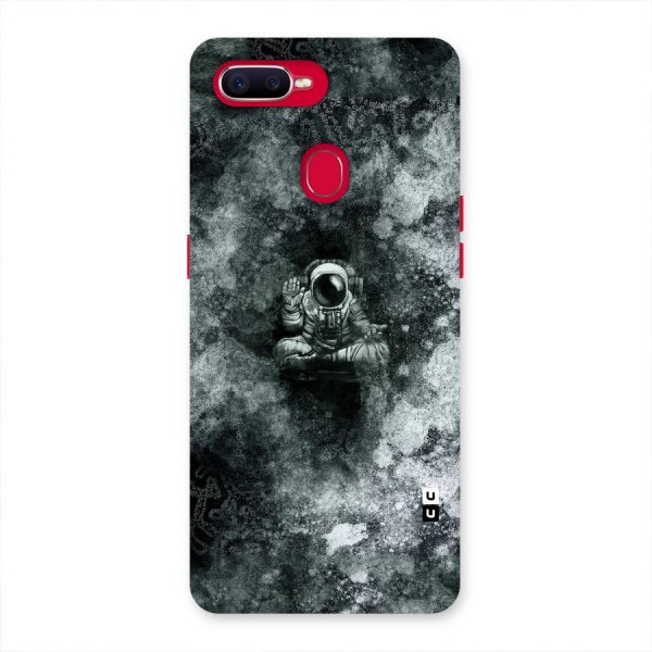 Meditating Spaceman Back Case for Oppo F9 Pro