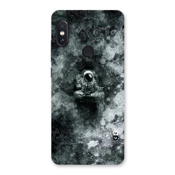 Meditating Spaceman Back Case for Redmi Note 5 Pro