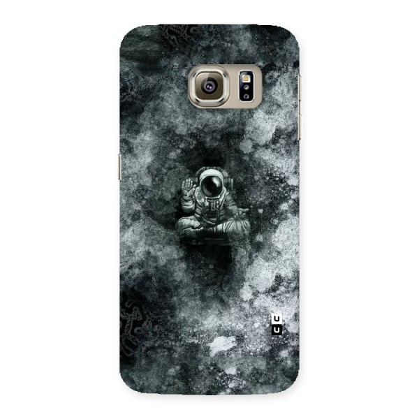 Meditating Spaceman Back Case for Samsung Galaxy S6 Edge