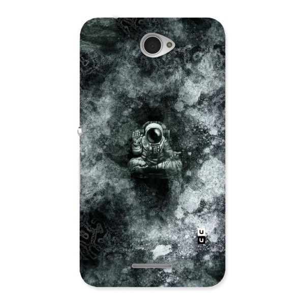 Meditating Spaceman Back Case for Sony Xperia E4