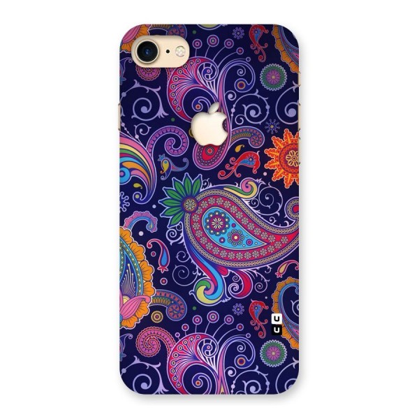 Mehendi Pattern Back Case for iPhone 7 Apple Cut