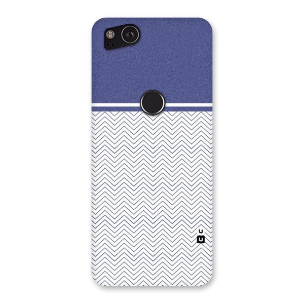 Melange Striped Pattern Back Case for Google Pixel 2