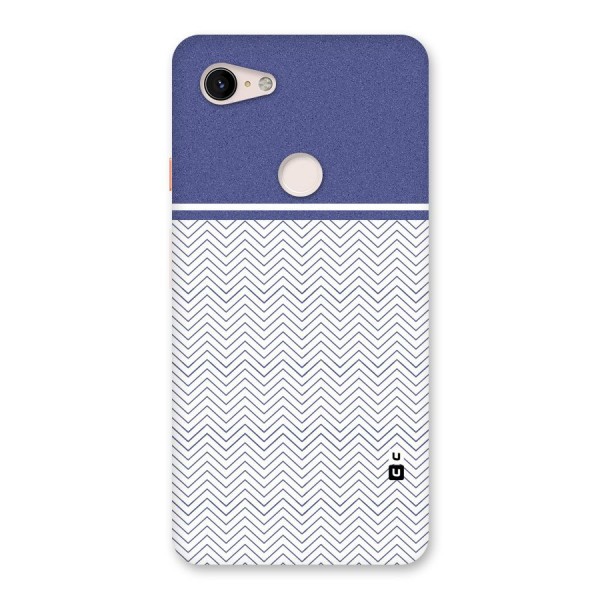 Melange Striped Pattern Back Case for Google Pixel 3 XL