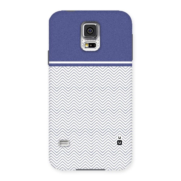 Melange Striped Pattern Back Case for Samsung Galaxy S5