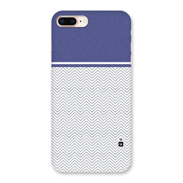 Melange Striped Pattern Back Case for iPhone 8 Plus