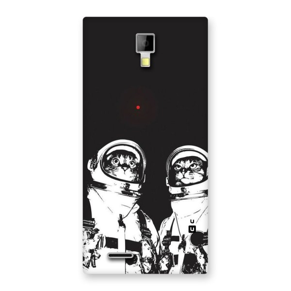 Meow Moon Back Case for Micromax Canvas Xpress A99