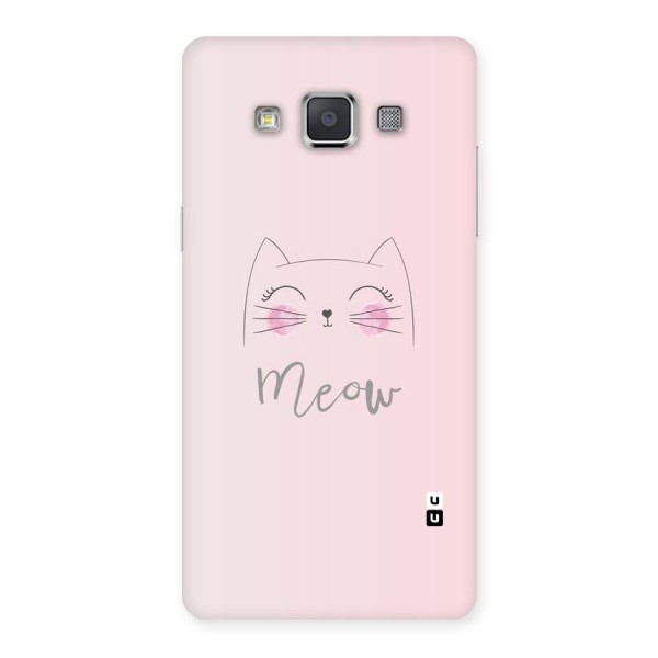 Meow Pink Back Case for Galaxy Grand Max