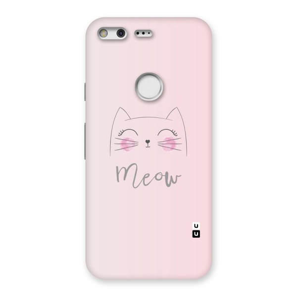 Meow Pink Back Case for Google Pixel XL