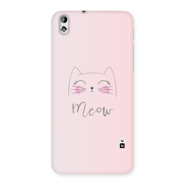 Meow Pink Back Case for HTC Desire 816s