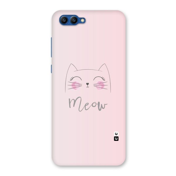 Meow Pink Back Case for Honor View 10