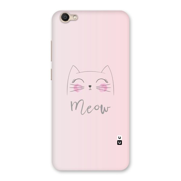 Meow Pink Back Case for Vivo Y67