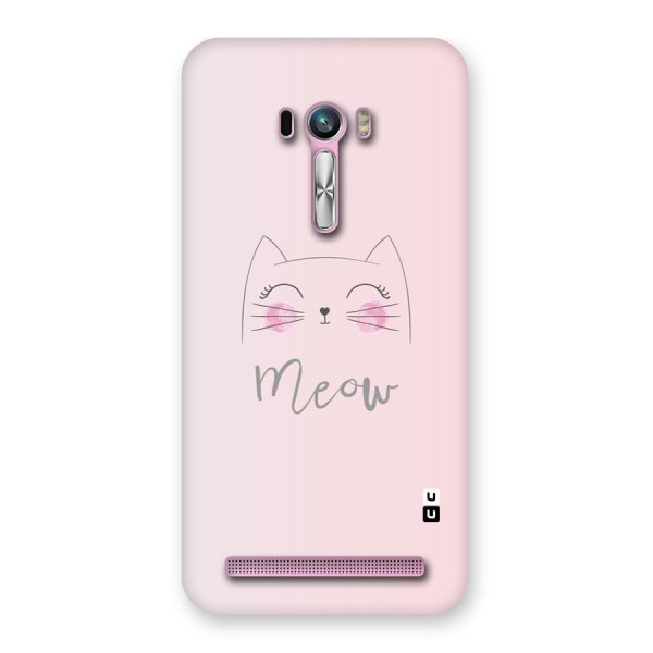 Meow Pink Back Case for Zenfone Selfie
