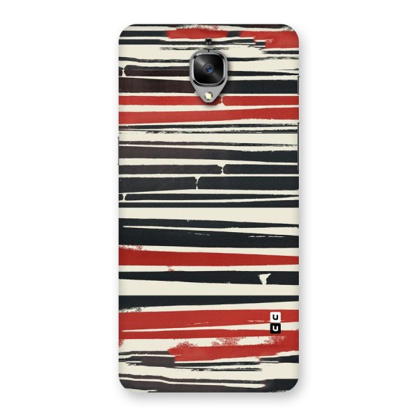 Messy Vintage Stripes Back Case for OnePlus 3T