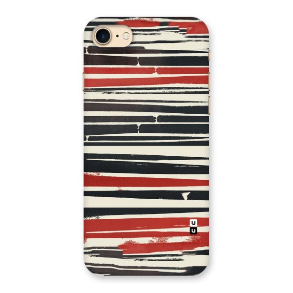Messy Vintage Stripes Back Case for iPhone 7