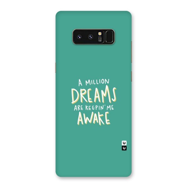 Million Dreams Back Case for Galaxy Note 8