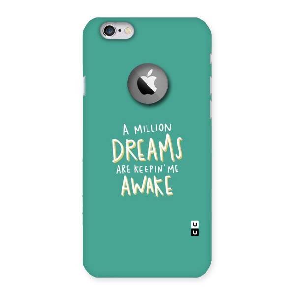 Million Dreams Back Case for iPhone 6 Logo Cut