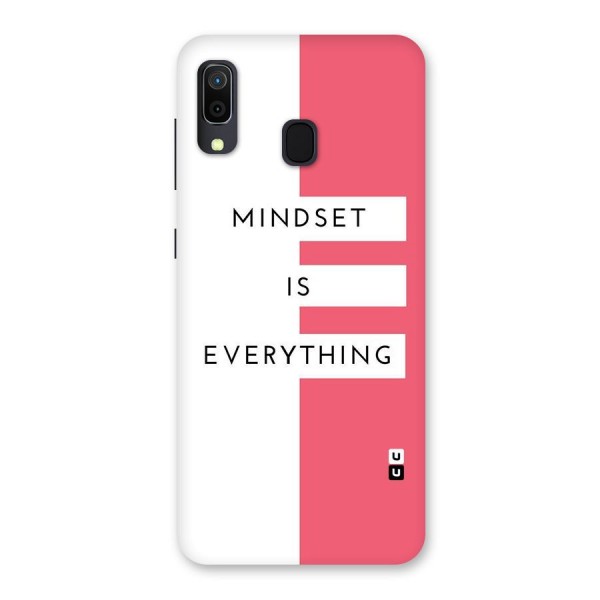 Mindset is Everything Back Case for Galaxy A30