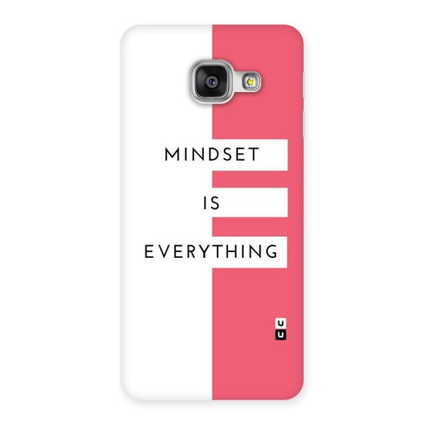 Mindset is Everything Back Case for Galaxy A3 2016