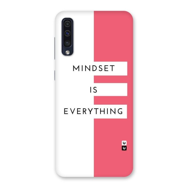 Mindset is Everything Back Case for Galaxy A50