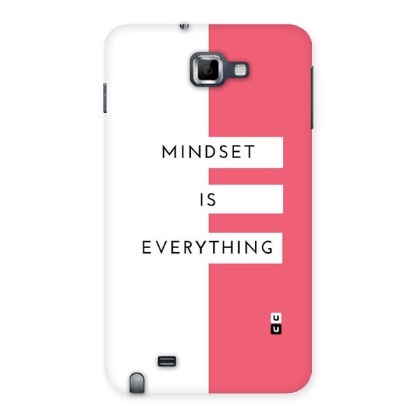 Mindset is Everything Back Case for Galaxy Note