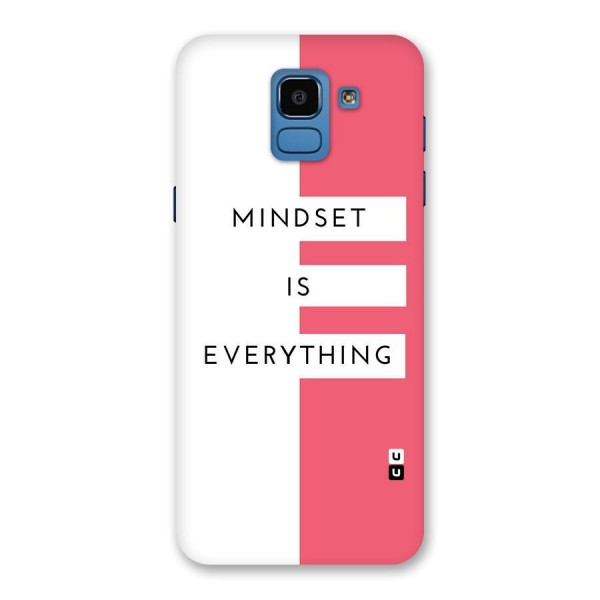 Mindset is Everything Back Case for Galaxy On6