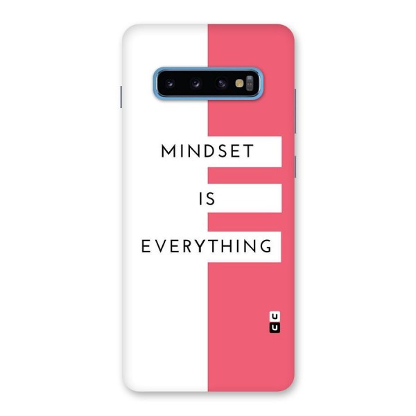 Mindset is Everything Back Case for Galaxy S10 Plus