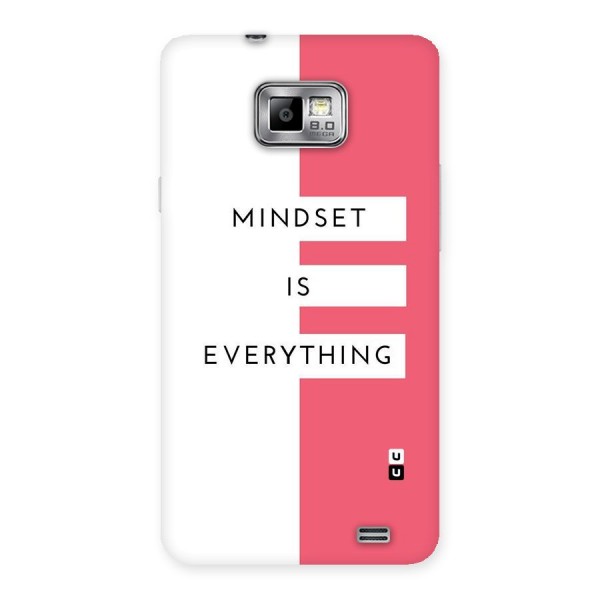 Mindset is Everything Back Case for Galaxy S2
