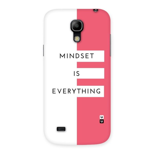 Mindset is Everything Back Case for Galaxy S4 Mini