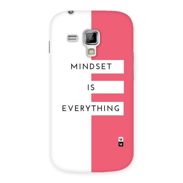 Mindset is Everything Back Case for Galaxy S Duos