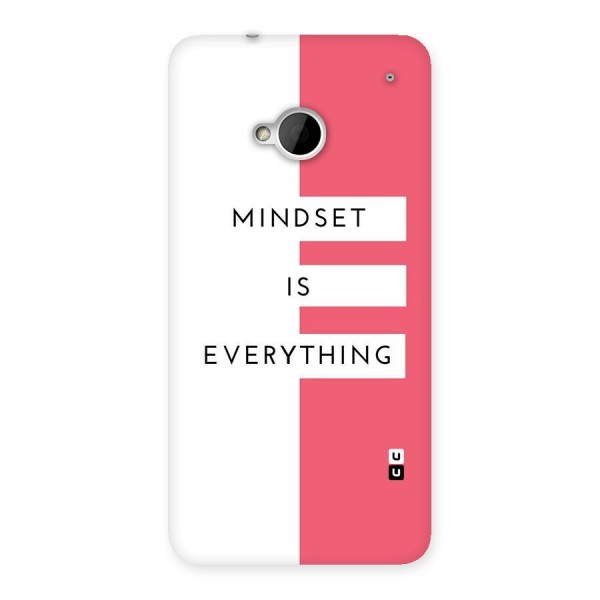 Mindset is Everything Back Case for HTC One M7