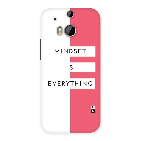 Mindset is Everything Back Case for HTC One M8