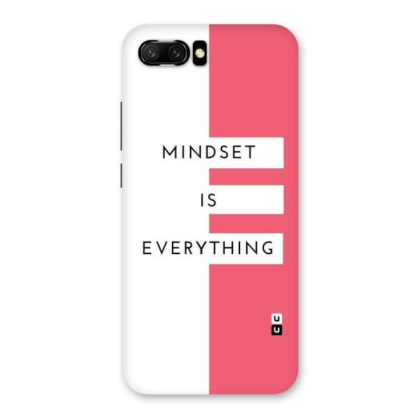 Mindset is Everything Back Case for Honor 10