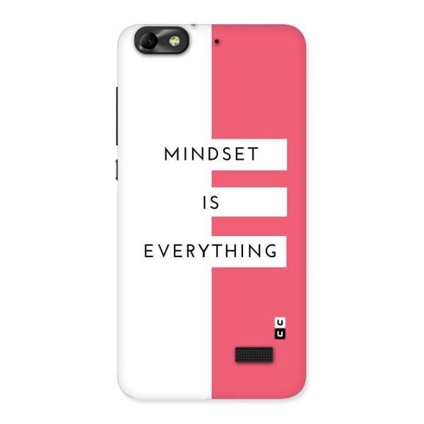 Mindset is Everything Back Case for Honor 4C
