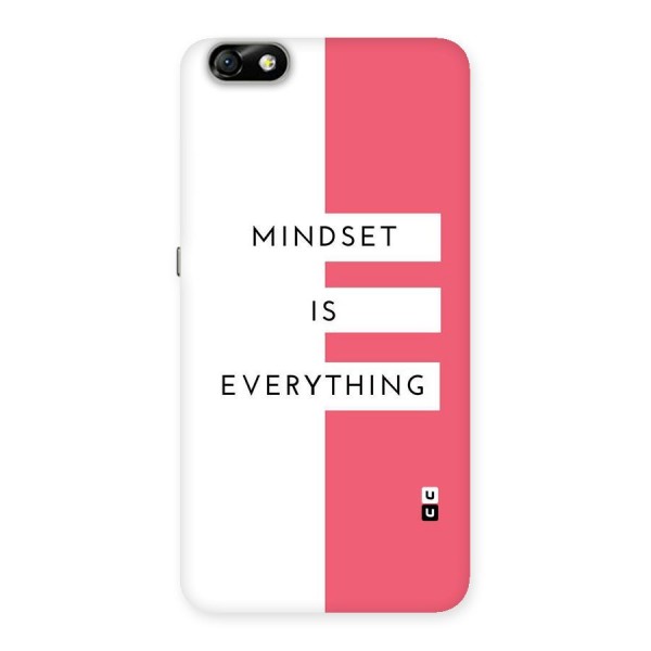 Mindset is Everything Back Case for Honor 4X
