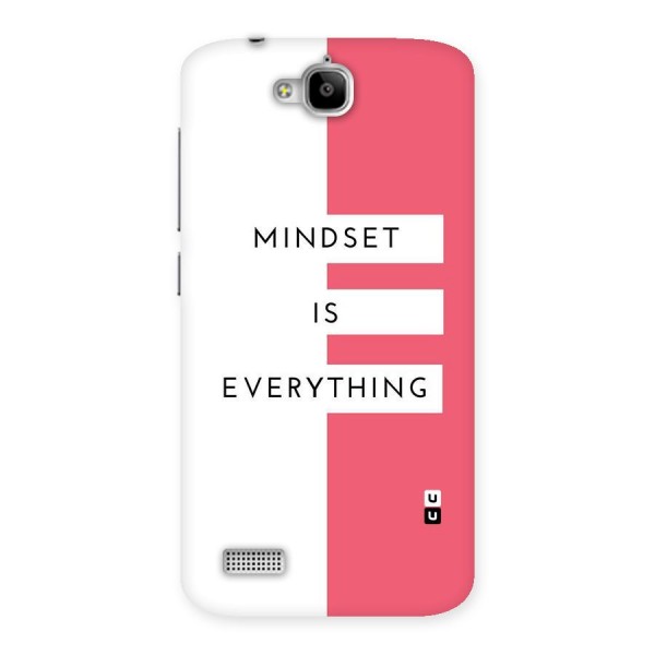 Mindset is Everything Back Case for Honor Holly