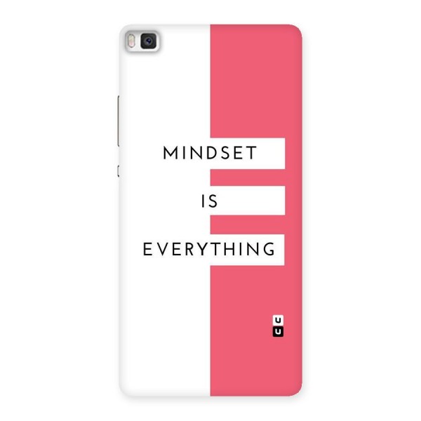 Mindset is Everything Back Case for Huawei P8