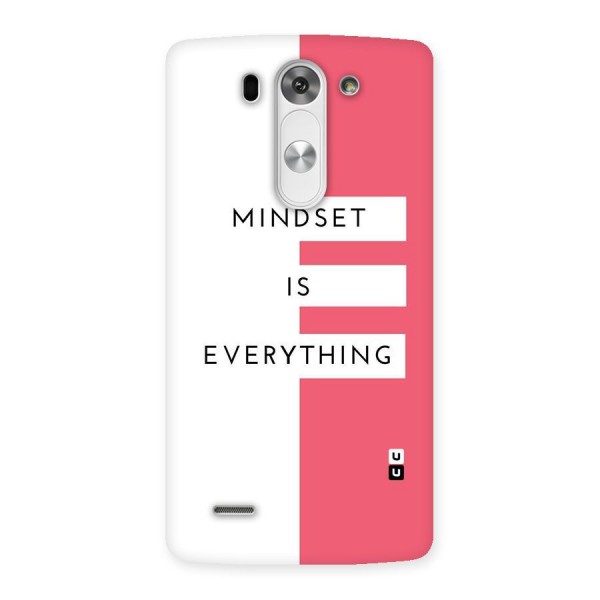 Mindset is Everything Back Case for LG G3 Mini