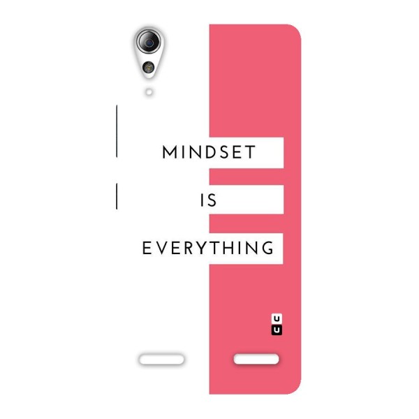 Mindset is Everything Back Case for Lenovo A6000 Plus