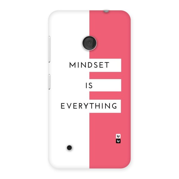 Mindset is Everything Back Case for Lumia 530